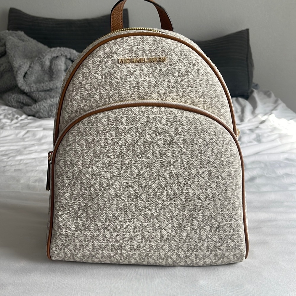 Michael Kors medium logo backpack